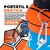 Garrafa de Água 550ml Dobrável Infantil Bola de Basquete - comprar online