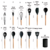 Kit 12 Utensílios De Cozinha Silicone com Cabo de Madeira - comprar online