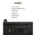 Caixa De Som Karaokê Imenso X61M Branca 80w 8000mah C/ 2 Mic S/ Fio - comprar online