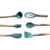 Kit Utensílios De Cozinha 7 Peças De Silicone - Home-land na internet