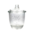 Potiche de Vidro com Tampa 8x12 Piramide Glass