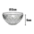 Conjunto Jogo com 7 Bowls em Vidro – 1 Bowl 1,7l+ 6 Bowls de 360ml Dumiat - loja online