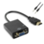 Cabo Conversor HDMI para VGA + Cabo Áudio - comprar online