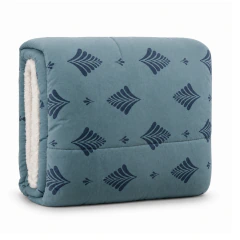 Coberdrom Casal Queen Dupla Face Estampado Sherpa 220x240cm