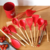 Kit 12 Utensílios De Cozinha Silicone com Cabo de Madeira B-Max - loja online