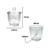 Potiche de Vidro com Tampa 8x12 Piramide Glass - comprar online