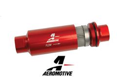 Filtro de Combustible Aeromotive 12304 100 micrones apto metanol - comprar online