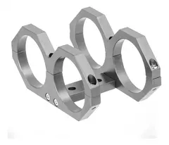 Soporte Doble De Bomba De Combustible 60mm Aluminio - comprar online