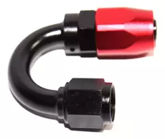 Acople An10 180 Grados Conexion Combustible Aceite - CHP RACING PARTS