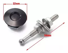 Trabas de Capot Quick Paragolpe Release Hood Boton Aluminio X 2 en internet