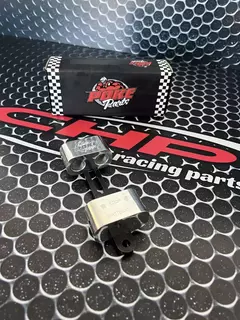 Rampa Para Booster Co2 2 Inyectores Anodizado Poke Parts - CHP RACING PARTS