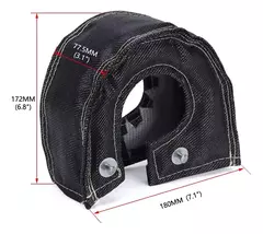 Manta Para Turbo Negra 1800 T3 T2 T25 T28 Gt28 Gt30 Gt35 - comprar online