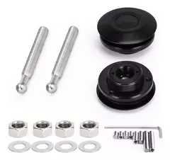 Trabas De Capot Boton Rapido Kit x 2