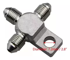 Adaptador Union Entrerrosca T An3 Freno Conexion - CHP RACING PARTS