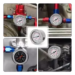 Manometro Reloj De Glicerina Para Dosadora (0-60psi) - CHP RACING PARTS
