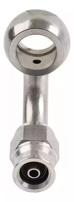 Acople De Freno An3 90 Grados Con Ojal Conector Acero Forjado - CHP RACING PARTS