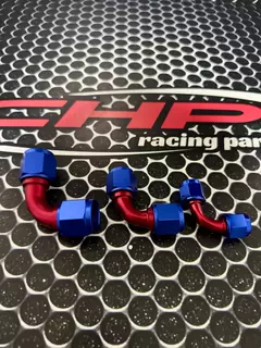 Acople Conexion Hembra Hembra 90 Grados An8 - CHP RACING PARTS