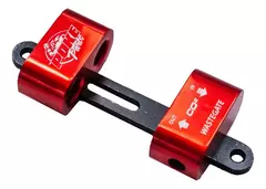 Rampa Para Booster Co2 2 Inyectores Anodizado Poke Parts