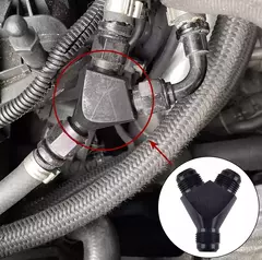 Adaptador Conexion Y An6 Salidas An6 - CHP RACING PARTS