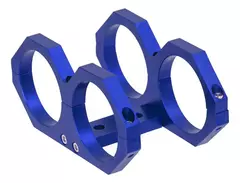 Soporte Doble De Bomba De Combustible 60mm Aluminio - comprar online