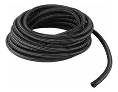 Manguera Mallada De Combustible An12 Naylon Negra - comprar online