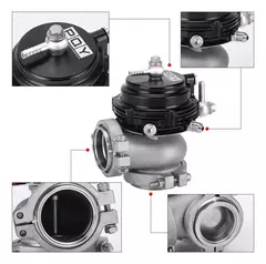 Valvula Wastegate 44mm V-Band Pqy Kit Completo en internet