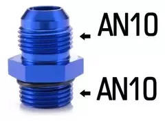 Adaptador Conexion An10 Oring A An10 Nipple - CHP RACING PARTS