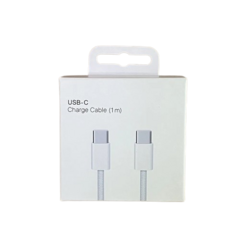Cable Apple ORIGINAL (trenzado tipo C para iPhone 15, 15 Pro, 15 Pro Max)