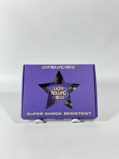 Bandeja Lion Rolling Circus Glass Mini Violeta "Tora Tora" - comprar online