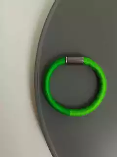 Pulseira Amazônia em macramê