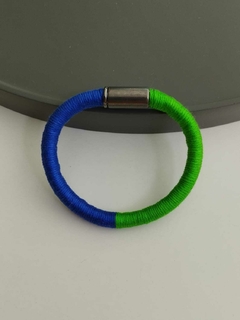 Pulseira Noruega em macramê