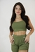 Conjunto de short Laila verde militar - loja online