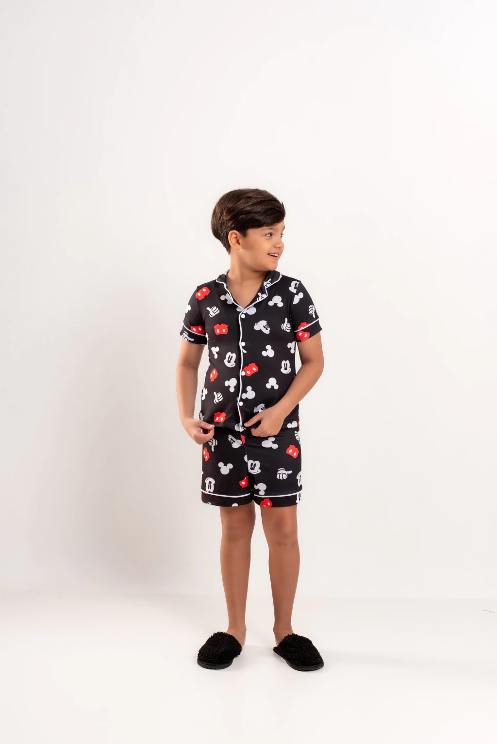 Pijama Americano Infantil Conjunto Unissex Mickey