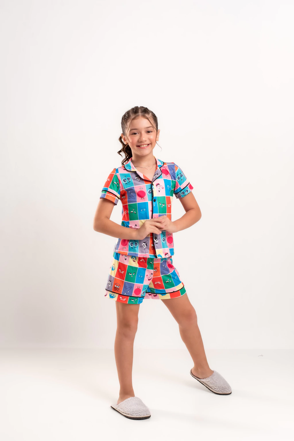 Pijama Americano Infantil Conjunto Unissex Divertidamente