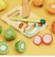 Caja de frutas y verduras de madera con velcro - comprar online