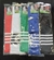Meião Futebol Cores Sortidas KIT C/ 05 Pacotes