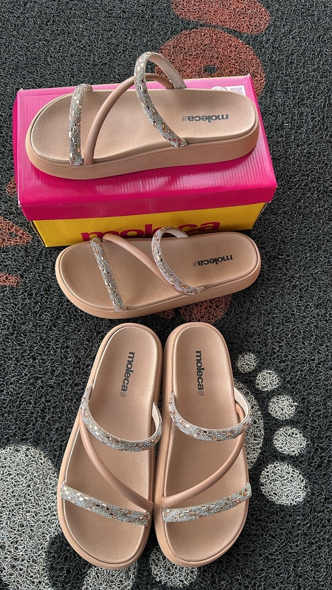 Papete Sandália Feminina moleca 5469.121