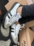 Tênis Casual Feminino MACH Preto/Branco/Cinza - loja online