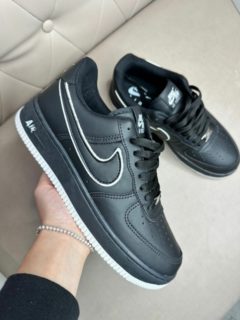 AF1 FORCE LUXO PRETO/BRANCO