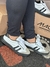 Tênis Casual Feminino MACH Preto/Branco/Cinza na internet
