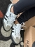 Tênis Casual Feminino MACH Preto/Branco/Cinza