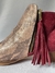 Imagen de Botinetas SNAKE PRINT cuero Núm 38