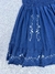Vestido RAPSODIA Blue Flowers Talla 10/12 - comprar online
