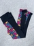 Leggins NIKE Dri-Fit Pink & Blue Roses Talla S (6/8) en internet