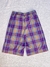 Bermuda LACOSTE Original Talla 42 a cuadros violeta - GreenwichStorePremium