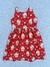 Vestido LITTLE AKIABARA Red Roses Talla 10