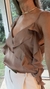 Top nuevo ZARA Praga Camel Talle S - comprar online