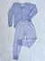 Piyama BABY COTTONS Gray With Pink Talla 4