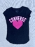Remera nueva CONVERSE Pink Cuore Talla 8/10