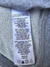 Imagen de Vestido CALVIN KLEIN Gray Hoodie Monogram Talla S